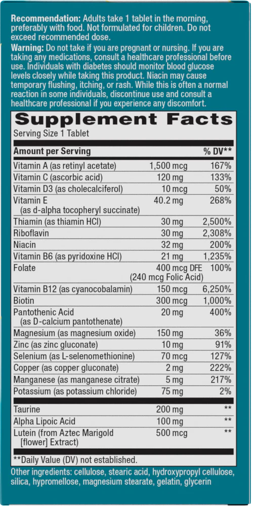 Alpha Betic Multivitamin 30 Tablets
