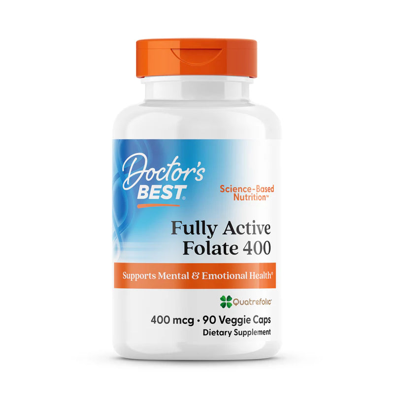 Fully Active Folate 400 mcg 90 Veggie Caps