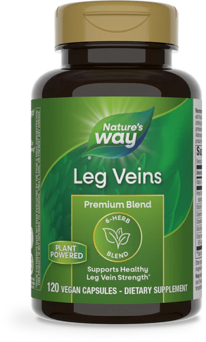 Leg Veins Support Blend 120 Veg Capsules by Nature&