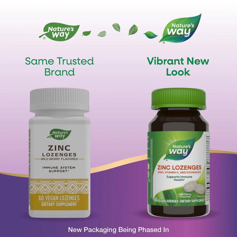 Zinc Lozenges Wild Berry Flavor 60 Lozenges