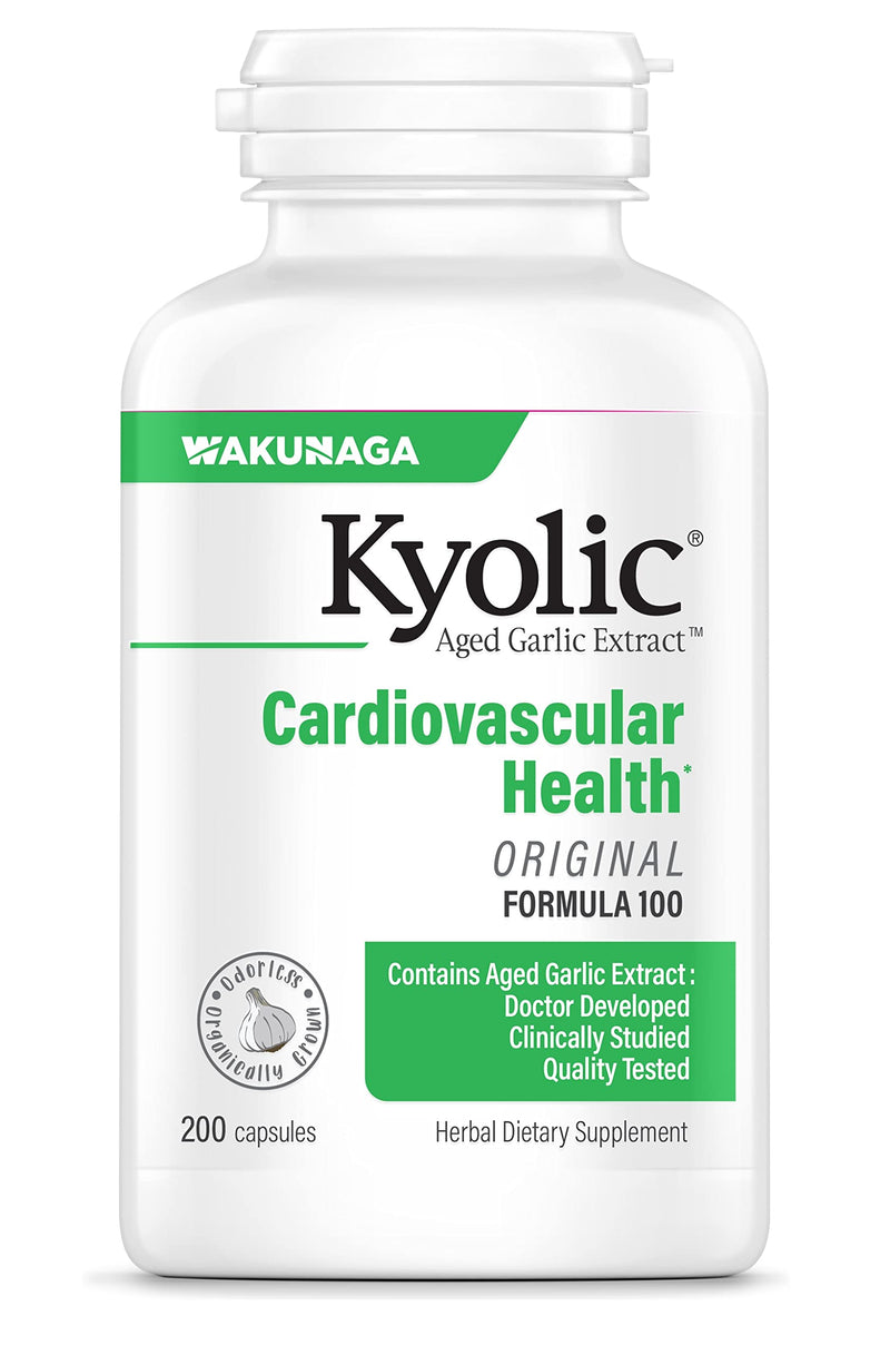 Formula 100 Aged Garlic Extract Cardiovascular 200 Capsules