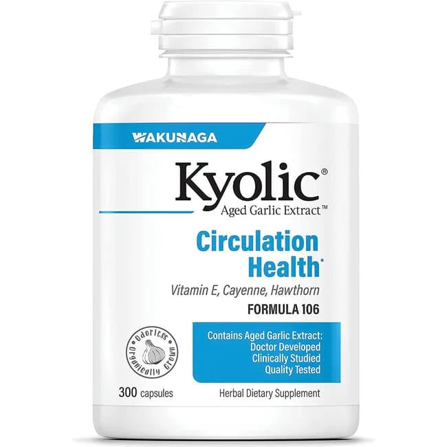 Formula 106 Aged Garlic Extract Circulation 300 Capsules