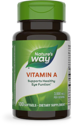 Vitamin A 10,000 IU 100 Softgels