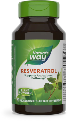 Resveratrol Synergistic Formula 60 Vegetarian Capsules