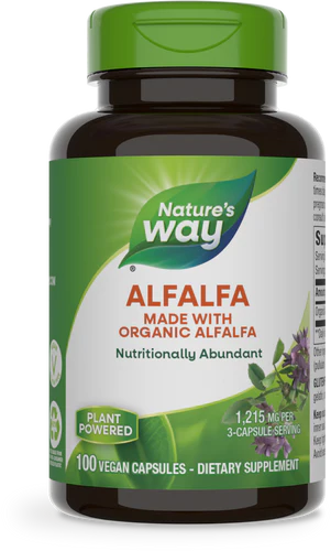 Alfalfa 1,215 mg, 100 Vegan Capsules