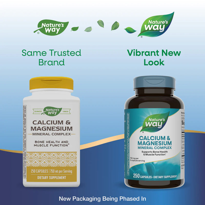 Calcium & Magnesium Mineral Complex 250 Capsules
