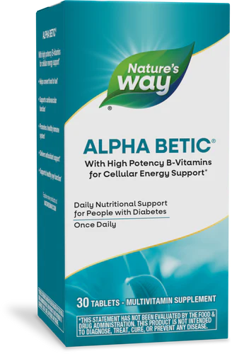 Alpha Betic Multivitamin 30 Tablets