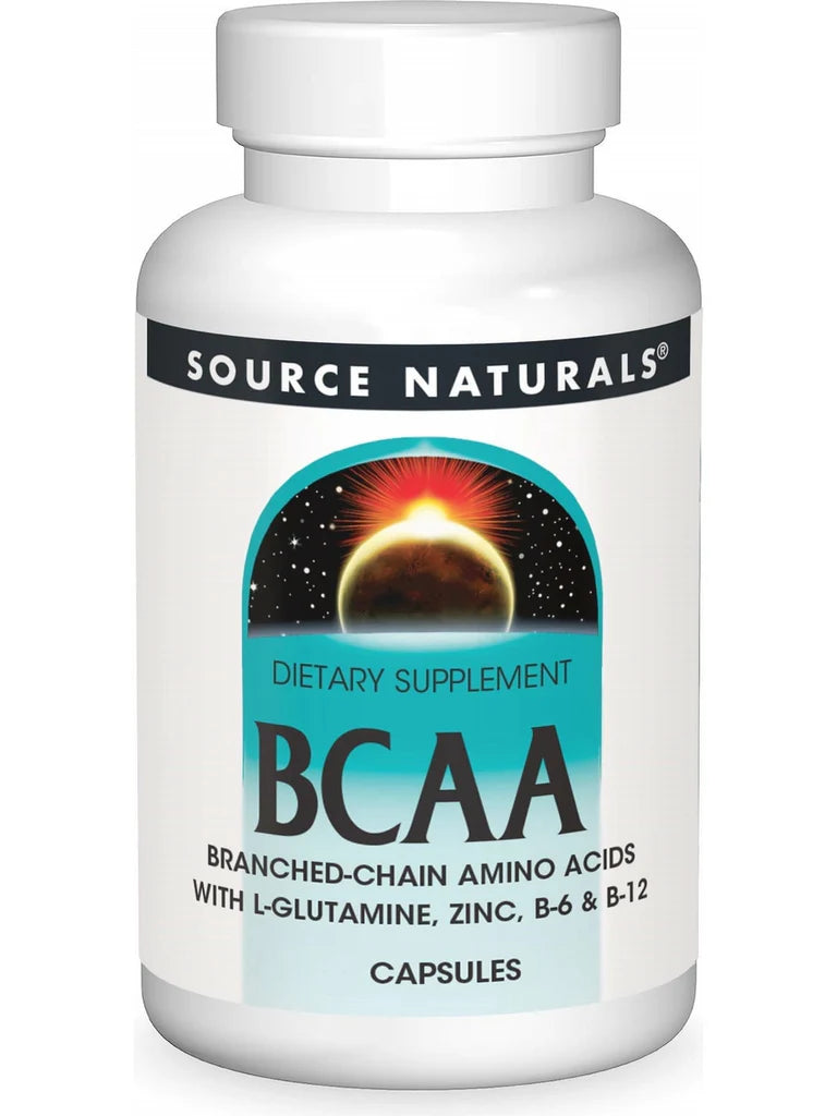 BCAA 240 Caps by Source Naturals