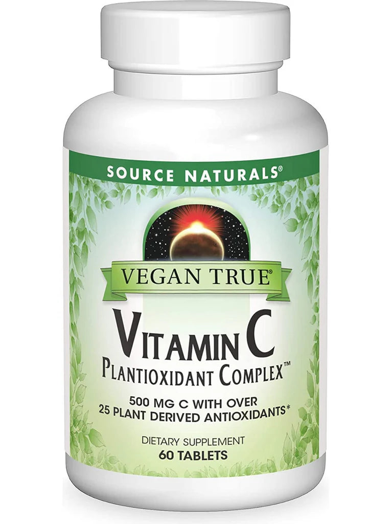 Vegan True® Vitamin C Plantioxidant Complex™ 60 Tablets by Source Naturals