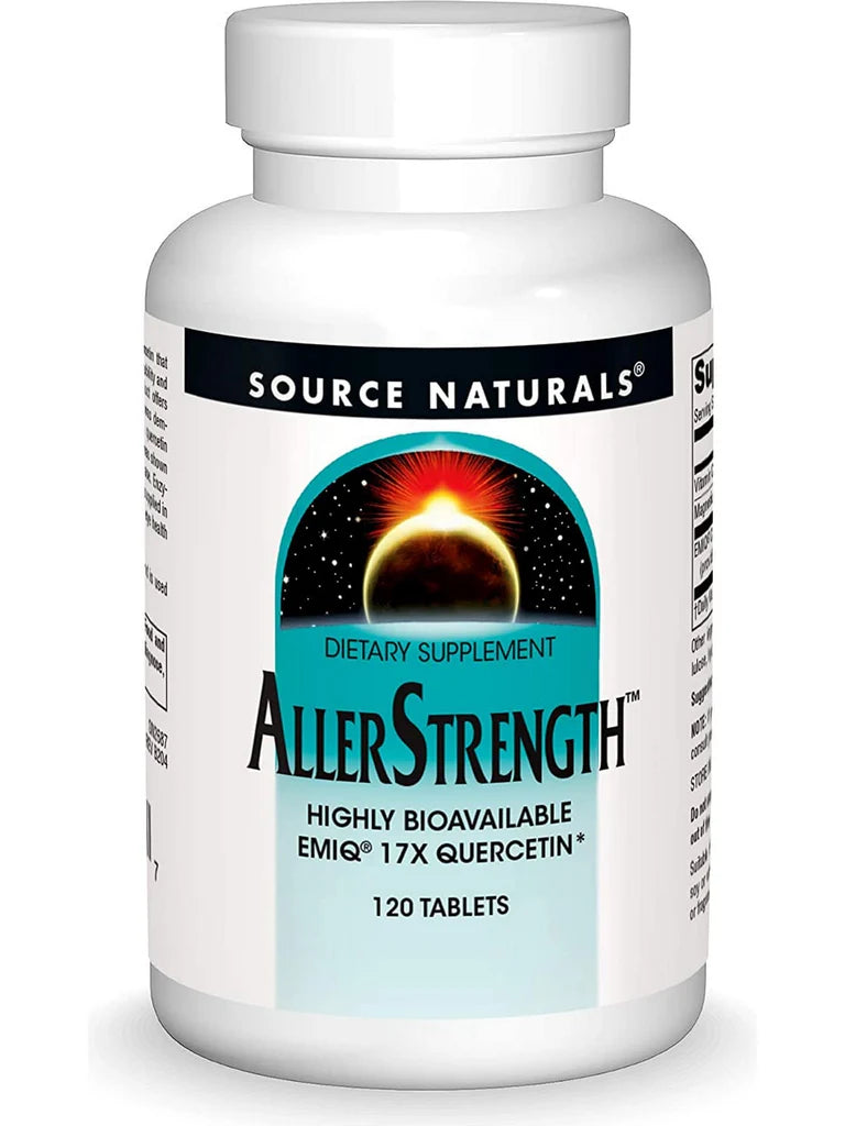 AllerStrength -120 Tablets by Source Naturals