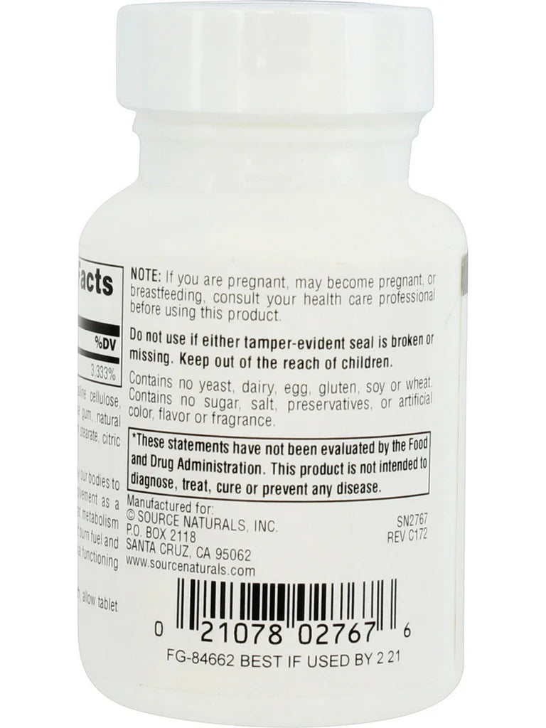 Biotin Fast Melt™, 10,000 mcg, 120 Tablets by Source Naturals