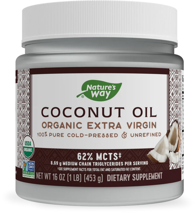 Coconut Oil Extra Virgin 16 oz (454 g)