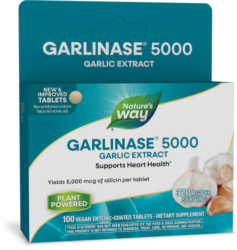 Garlinase 5000 100 Enteric-Coated Tablets