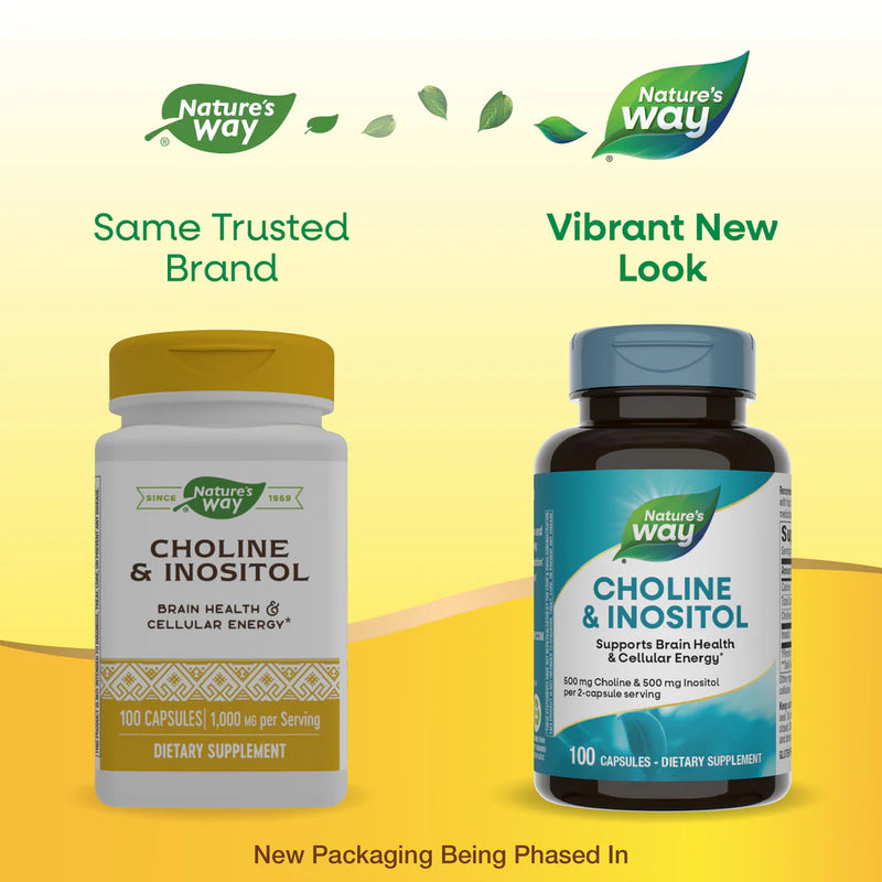 Choline & Inositol 100 Capsules by Nature&