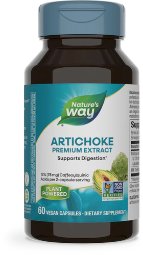 Artichoke Standardized 60 Veg Capsules