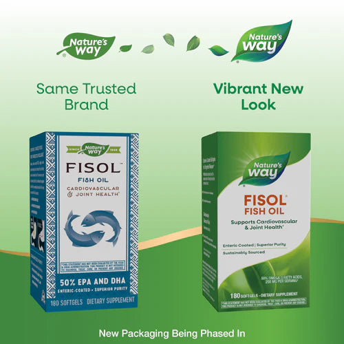 Fisol Fish Oil 180 Softgels