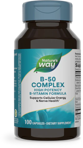 B-50 Complex 100 Capsules by Nature&