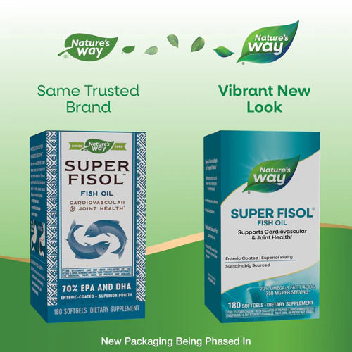 Super Fisol Fish Oil 180 Softgels