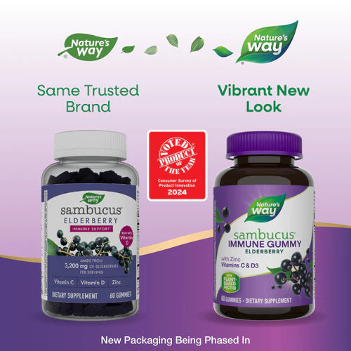 Sambucus Gummies 60 Gummies by Nature&