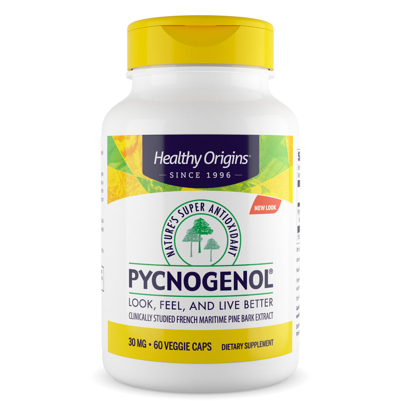 Pycnogenol 30 mg 60 Veggie Caps by Healthy Origins best price