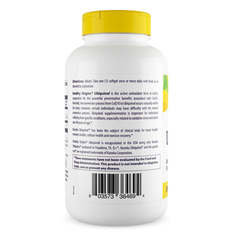 Ubiquinol 100 mg 150 Softgels by Healthy Origins best price