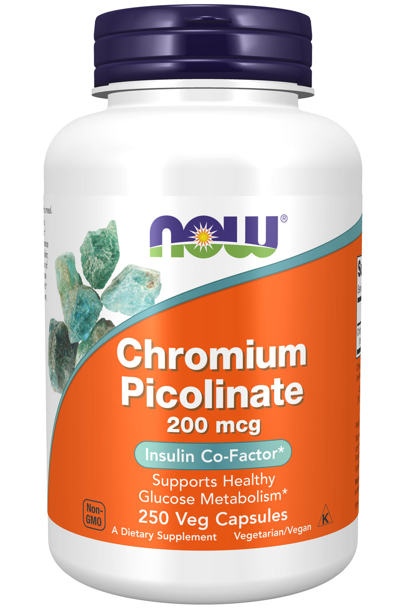 Chromium Picolinate 200 mcg 250 Veg Capsules
