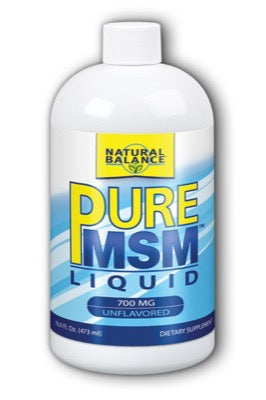 Pure MSM Liquid Unfavored 700mg 16 fl (473ml)