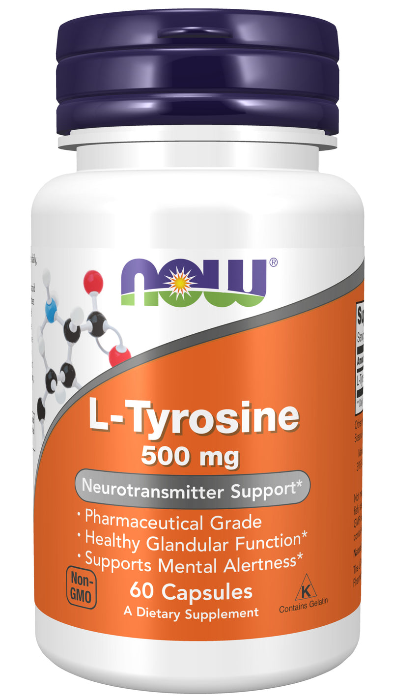 L-Tyrosine 500 mg 60 Capsules